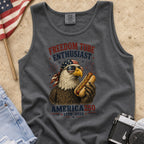 Freedom Tube Enthusiast Tank Top, America250 Patriotic Eagle Hot Dog