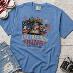 Liberty Bell "Let Freedom Ding" T-Shirt, Patriotic America 250 Tee