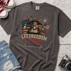 Liberty Bell "Let Freedom Ding" T-Shirt, Patriotic America 250 Tee