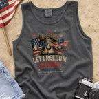 Liberty Bell "Let Freedom Ding" Tank Top, Patriotic America 250