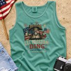 Liberty Bell "Let Freedom Ding" Tank Top, Patriotic America 250