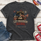 Liberty Bell "Let Freedom Ding" Youth T-Shirt, Patriotic America 250