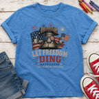 Liberty Bell "Let Freedom Ding" Youth T-Shirt, Patriotic America 250