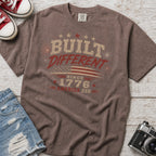 Built Different America 250 T-Shirt, Vintage ‘Since 1776’ Patriotic Tee