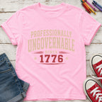 Professionally Ungovernable Since 1776 Youth T‑Shirt, Patriotic Independence Day Tee