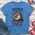 Business in the Front, Freedom in the Back America 250 Eagle Youth Tee