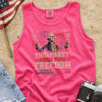 George Washington 'This Party Needs More Freedom' America 250 Tank Top (1776–2026)