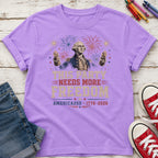 George Washington 'This Party Needs More Freedom' America 250 Youth Tee (1776–2026)
