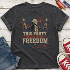 George Washington 'This Party Needs More Freedom' America 250 Youth Tee (1776–2026)