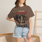 Liberty Bell "Still Cracked, Still Free" Patriotic T-Shirt, America 250