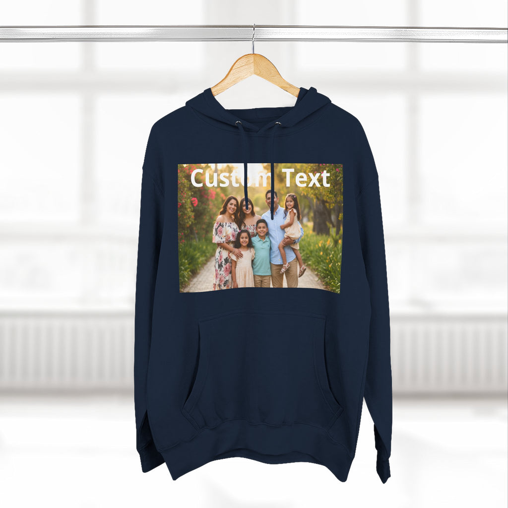 Custom Photo Bootleg Hoodie