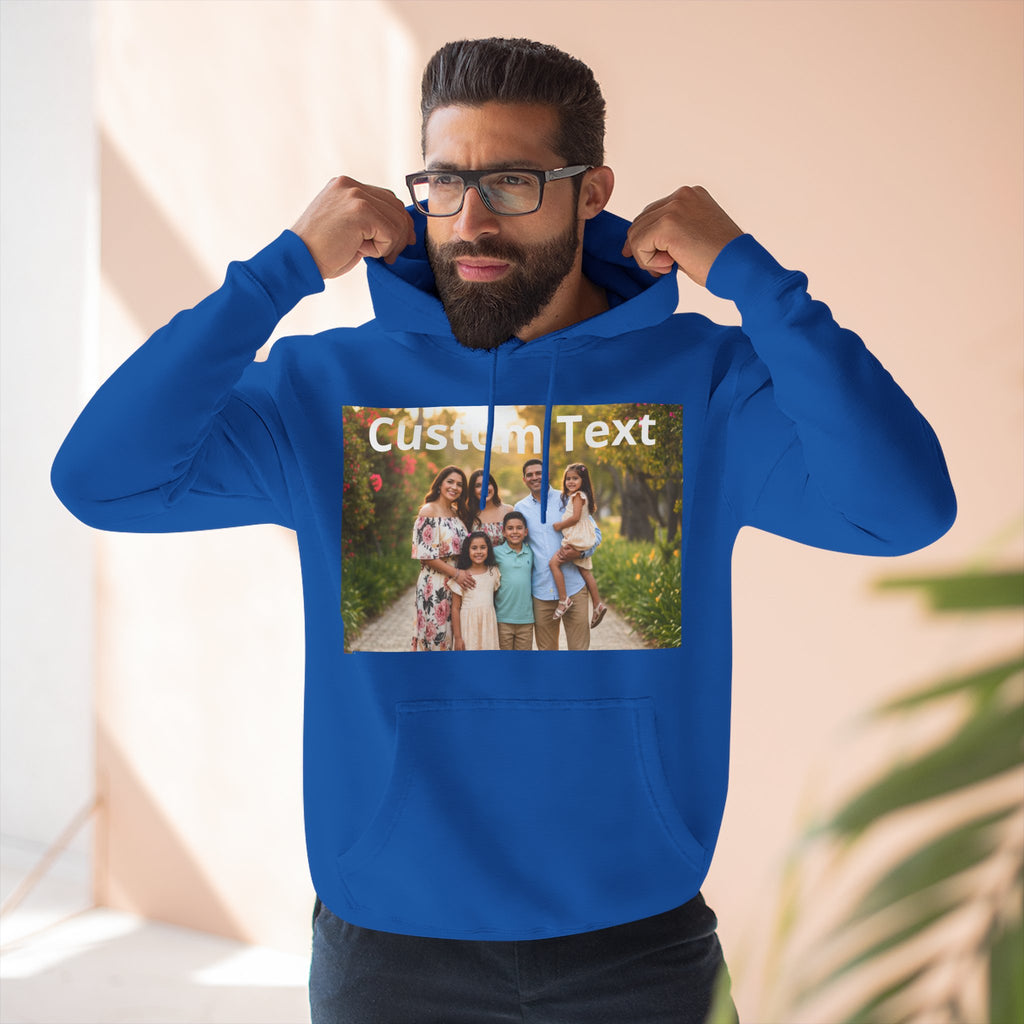 Custom Photo Bootleg Hoodie