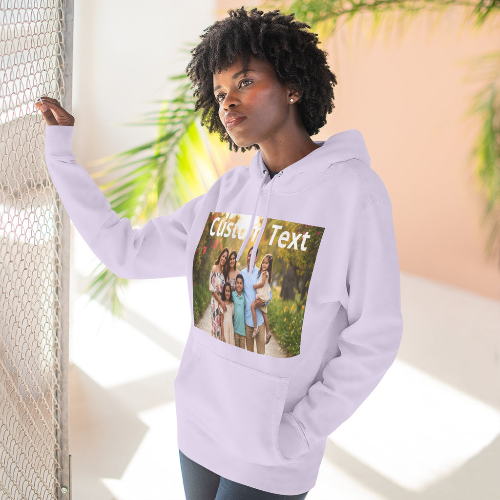 Custom Photo Bootleg Hoodie