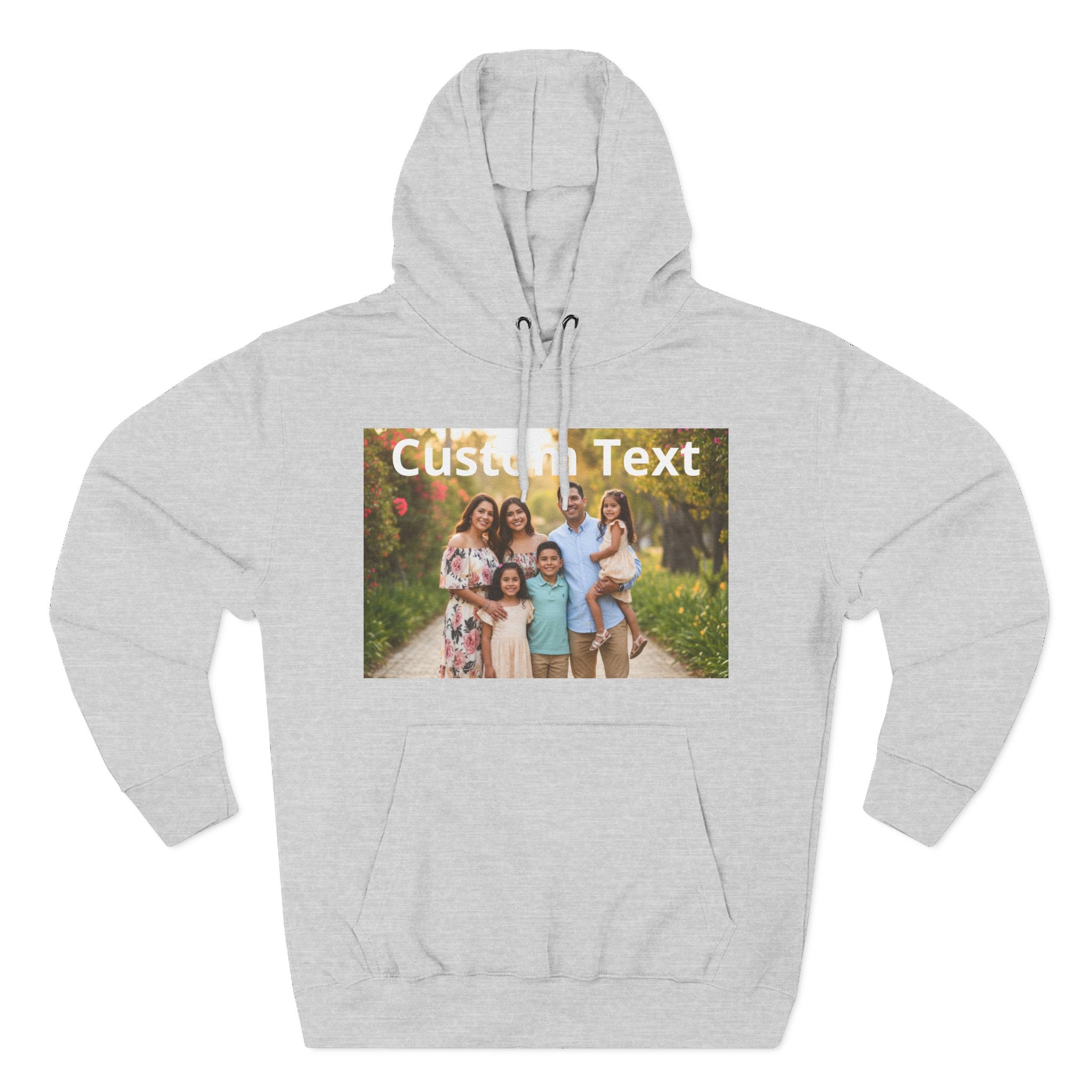 Custom Photo Bootleg Hoodie